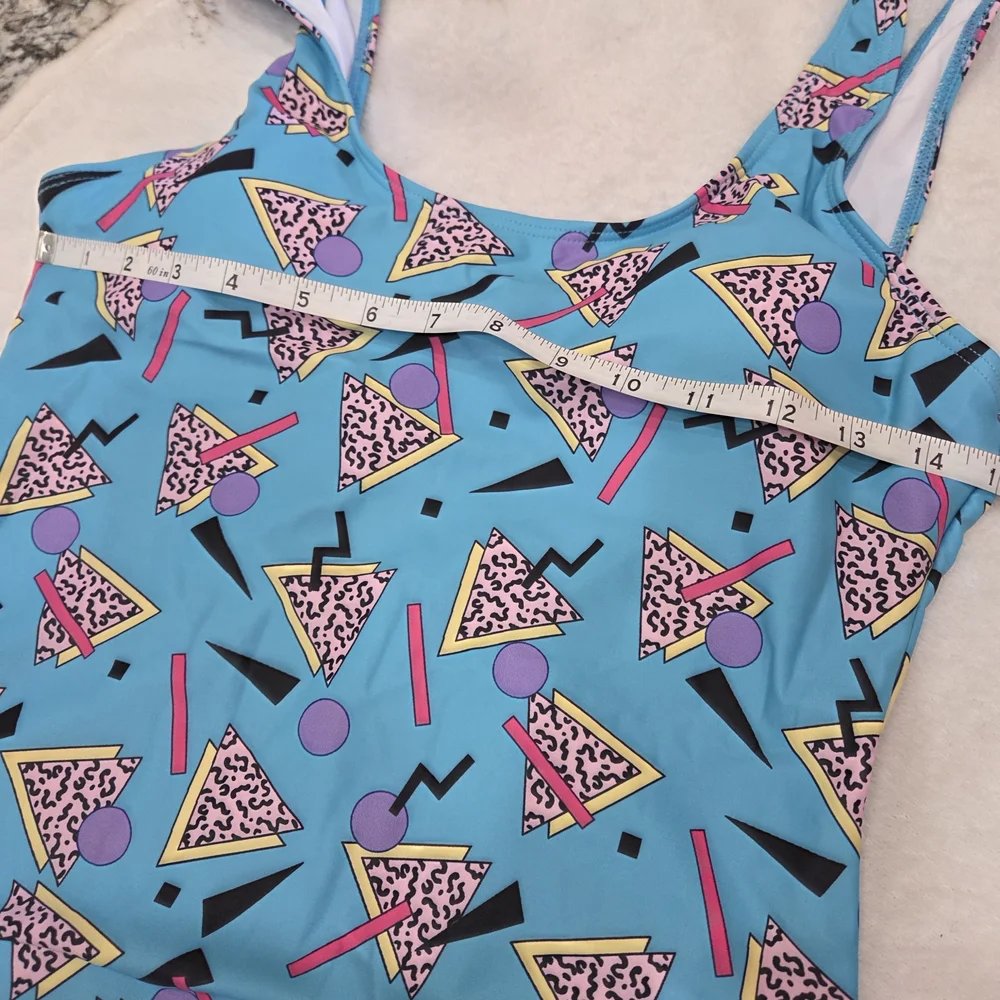 Miaiulia Swim|Retro 90s Highcut Low Back Vintage One Piece Swimwear Bath-Medium